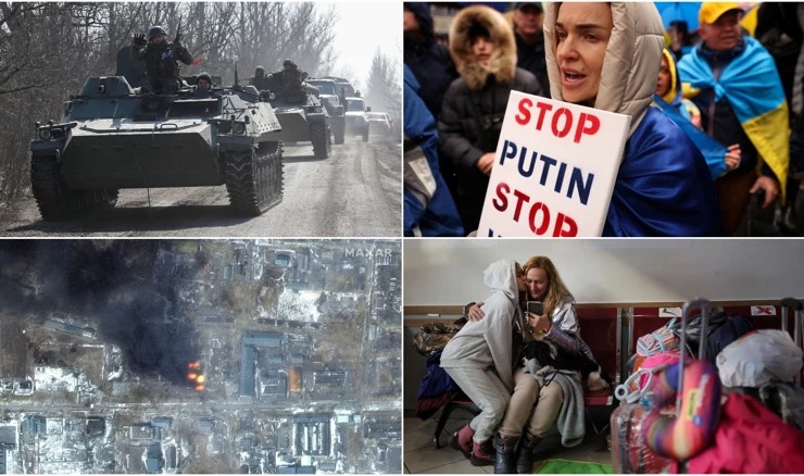 Pokopano je 67 civila u masovnoj grobnici blizu Kijeva , prvi put od početka ruske invazije, napadnuto  područje u okolici Lavova, poginulo 35 ljudi